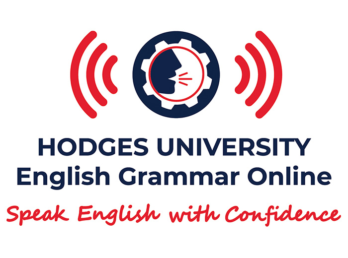 English Grammar Online at Hodges University, speak english with confidence