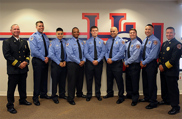 EMS class pinning ceremony at Hodges University